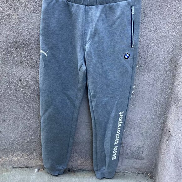 Puma Grey BMW Medium Sweatpants - Picture 2 of 2